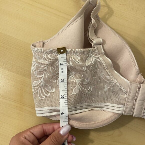 Wacoal Net Effect Underwire Bra 853340, Seamless, Floral Mesh 38DDD - Picture 12 of 14